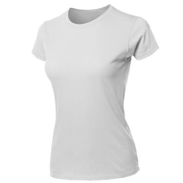 Imagem de Blusa Feminina Camiseta Lisa Básica Algodão Baby Look-Feminino