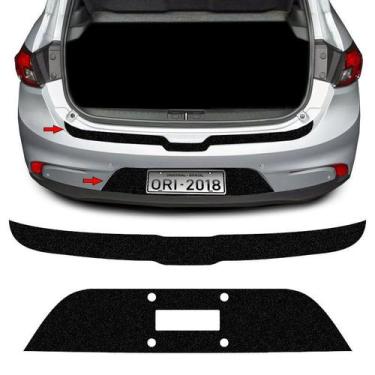 Imagem de Kit Protetor Do Porta-Malas Argo 2018 + Fundo De Placa Preto - SPORTIN