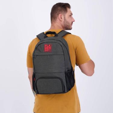 Imagem de Mochila Flamengo Esportiva Cinza Escuro-Unissex