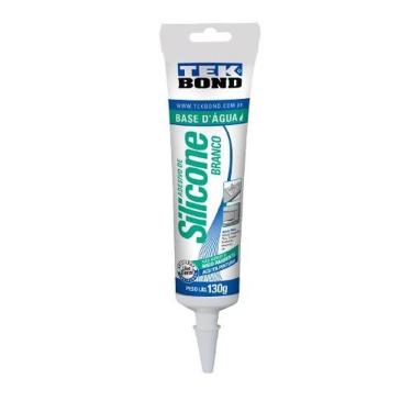 Imagem de Silicone Base D'Água 130g para Vedação e Impermeabilização Resistente à Chuva e Raios U...