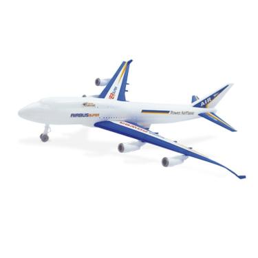 Imagem de Ultra Avião Air Plane Airbus Super - Fricção Pi3376 com Fricção em Plástico 38CM Branco Pica Pau Brinquedos