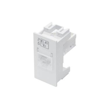 Imagem de Módulo Tomada Para Rede De Informática Fame Habitat Rj45 Cat6 8 Vias B