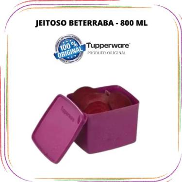 Imagem de Tupperware Freezer Jeitoso - 800 Ml, Beterraba