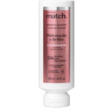 Imagem de Condicionador Match Hidratação e Brilho 280ml - Boticário