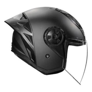 Imagem de Capacete LS2 Aberto Airflow 2 Preto Fosco Masculino e Feminino, 62, Pr