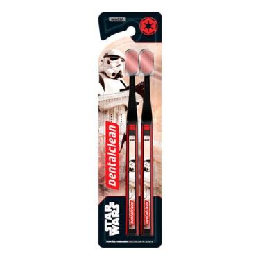 Imagem de Escova de dente StarWars Geek Nerd Disney Macia Dentalclean