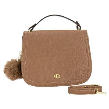 Imagem de Bolsa feminina transversal h.e ww118, Chocolate, U