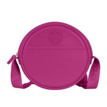 Imagem de Bolsa Redonda Moleca Tiracolo 50006 Feminina, Magenta