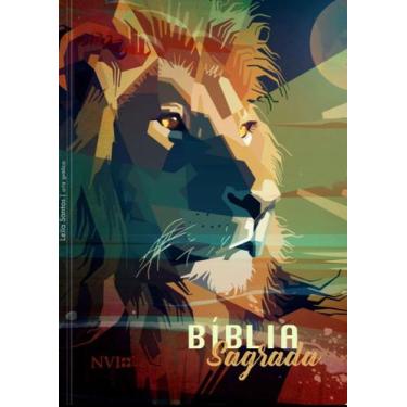 Imagem de Livro - Bíblia Sagrada NVI- Leão Colorido
