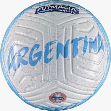 Imagem de Copa do Mundo Bola Bandeira Argentina N.5 - Futmagia Sports