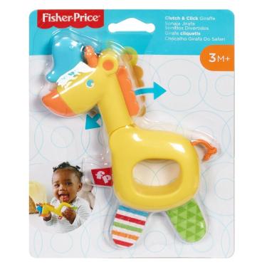 Imagem de Mordedor Safari Animais Fisher-Price GHK76 1un 3-12M