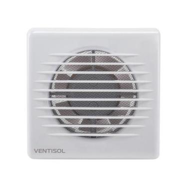 Imagem de Exaustor Residencial para Banheiro Ventisol Branco Premium EXB 150mm B