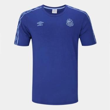 Imagem de Camisa Santos 2024 s/n Concentração Umbro Masculina Tamanho:GGênero:Ma