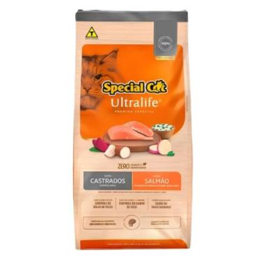 Imagem de Ração Special Cat Ultralife Gatos Castrados Salmão 10,1kg