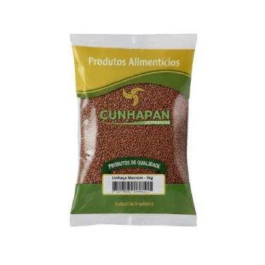 Imagem de Linhaça Marrom 1kg - Cunhapan