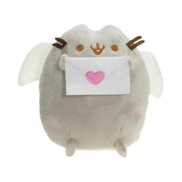 Imagem de Brinquedo De Pelúcia Kawaii De 15CM, Gato Anjo, Boneco De Animal Em De