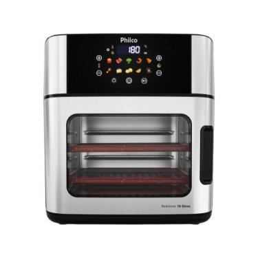 Imagem de Air Fryer Philco Redstone PAF16A Preto com Timer 16L, Preto, 110V