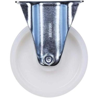 Imagem de Rodízio de Nylon Fixo 361704 com Capa de Aço Zincado Bivolt Worker