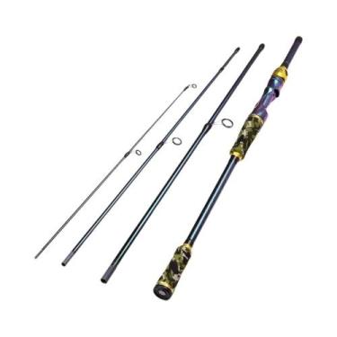 Imagem de Vara De Pesca Portátil Ultraleve De 4 Seções BAKAWA, Vara De Spinning 