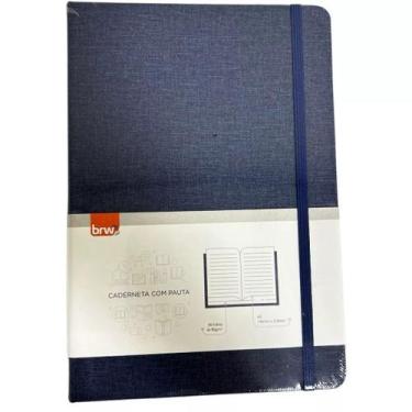 Imagem de Caderneta Pautada BRW Capa Dura A5 80 Folhas 80g/m² - Vintage e Tom Pa