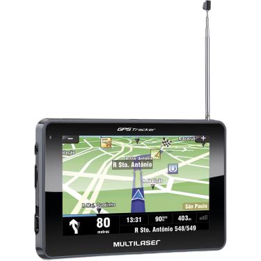 Imagem de GPS Automotivo Multilaser Tracker II  Tela 4,3" Slim Touchscreen