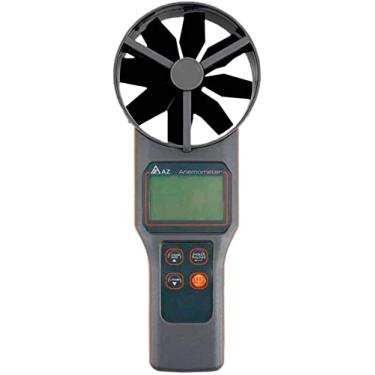 Imagem de RaeSung Anemômetro digital de alta precisão AZ8919 AZ-8919 detector de qualidade do ar de CO2 faixa de velocidade do vento 0,2 ~ 30 m/S