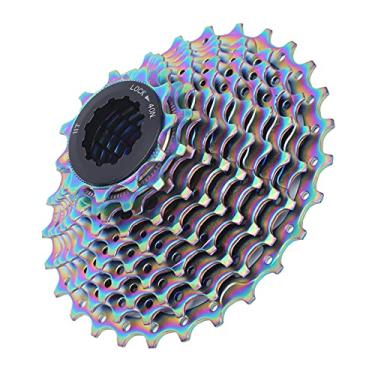 Imagem de RiToEasysports Roda livre de bicicleta 11-28T 10 velocidades, roda livre de bicicleta de aço cromo molibdênio roda dentada de substituição para bicicleta de estrada de montanha