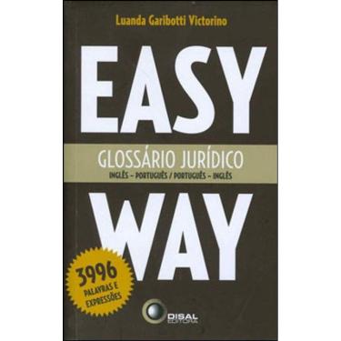 Imagem de Glossário Jurídico - Inglês/Português - Português/Inglês - Easy Way