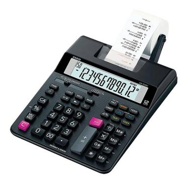 Imagem de Calculadora Casio HR-150RC Com Bobina E Fonte 