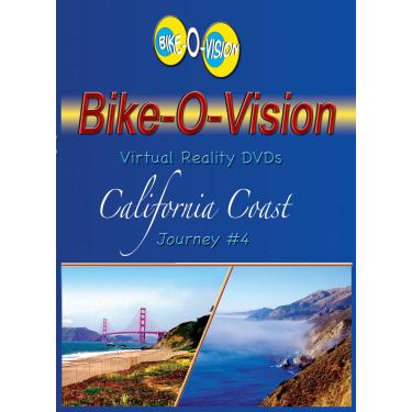 Imagem de Bike-O-Vision - Virtual Cycling Adventure - California Coast - Perfect for Indoor Cycling and Treadmill Workouts - Cardio Fitness Scenery Video (Fullscreen DVD #4)