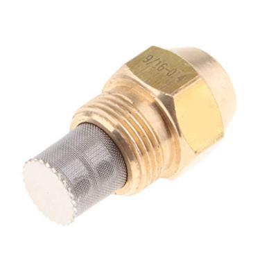 Imagem de Baoblaze Bocal de bronze de precisão para fornalha a óleo, caldeiras, aquecedor de água - dourado 0,4 mm