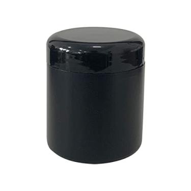 Imagem de Pote Plástico 250ml C/Tampa Rosca (10 Unidades) (Preto)