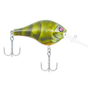 Imagem de Berkley Isca de pesca Digger, Moss Craw, 7/453.6 g, 6.3 cm | 6.5 cm, oscilação agressiva e flash lateral, equipada com anéis divididos de aço inoxidável e ganchos agudos