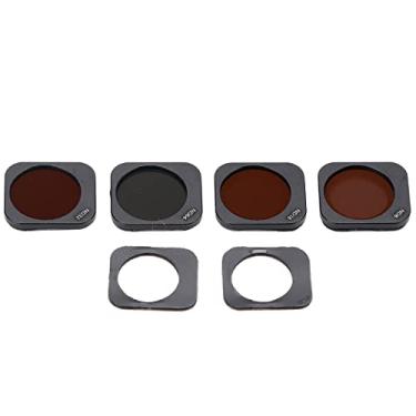 Imagem de Kit de combinação de filtro de lente 4 em 1, conjunto de filtro de lente de câmera ND8 ND16 ND32 ND64, lente fouca, liga de alumínio - filtro de lente de vidro óptico para Hubsan Zino Mini Pro