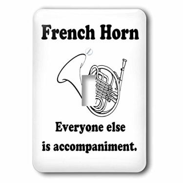 Imagem de 3dRose lsp_123066_1 Trompa francesa Todos os outros são apenas acompanhantes