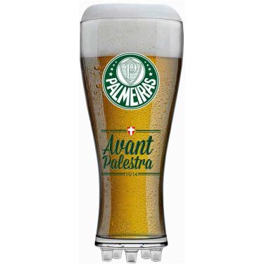 Imagem de Copo para Cerveja Globimport Chuteira Palmeiras 8603417 - 370 ml