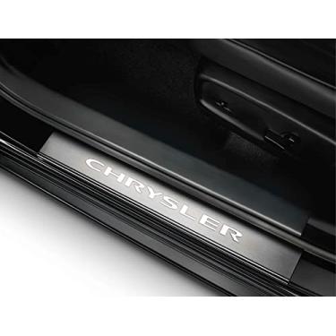 Imagem de Pratos de prata de porta iluminados Mopar 82214275AB 300