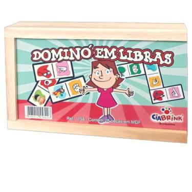 Imagem de Dominó Alfabetização Em Libras Inclusão