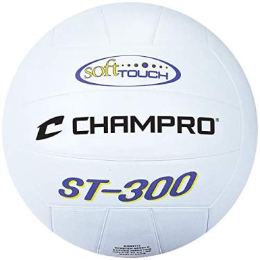 Imagem de Champro Voleibol de borracha 300 (branco/preto)