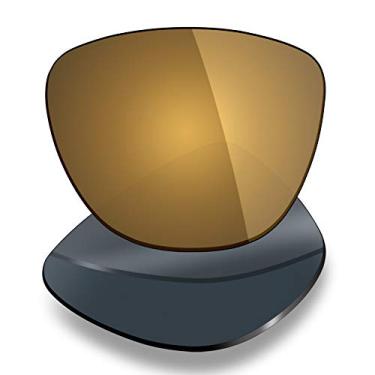 Imagem de Mryok Lentes de reposição polarizadas para Oakley Frogskins Mix OO9428 - Bronze Dourado