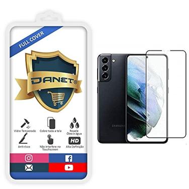 Imagem de Pel�cula De Vidro Temperado 3D Full Cover Para Samsung Galaxy S21 com Tela de 6.2" Polegadas - Prote��o Blindada Que Cobre Toda A Tela - Danet