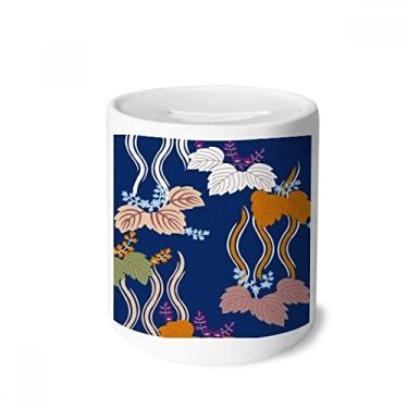 Imagem de DIYthinker Caixa para dinheiro com pintura de cultura japonesa, porta-moedas de cerâmica, presente de cofrinho