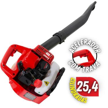Imagem de Soprador Kawashima KWB26 Profissional A Gasolina 2T 25,4cc Acompanha Kit Aspiração Com...