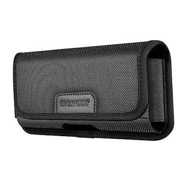 Imagem de Bothyi Estojo de coldre para telefone ciclismo bolsa de cintura caminhadas acessórios para telefone estojo de proteção para acampamento ao ar livre, XXL horizontal