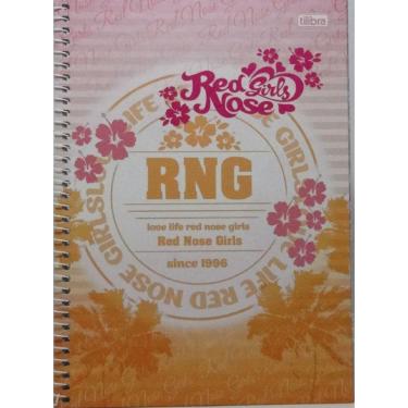 Imagem de Caderno Universitário Capa Dura 1 Matéria 96 folhas Red Nose Girls Tilibra