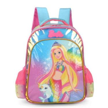 Imagem de Mochila Infantil De Costas Barbie Sereia