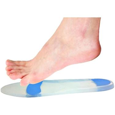 Imagem de Palmilha Silicone com Ponto Azul Especial Tam 32/33 - par