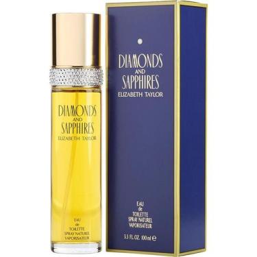 Imagem de Perfume Feminino Diamonds & Sapphires Elizabeth Taylor Eau De Toilette