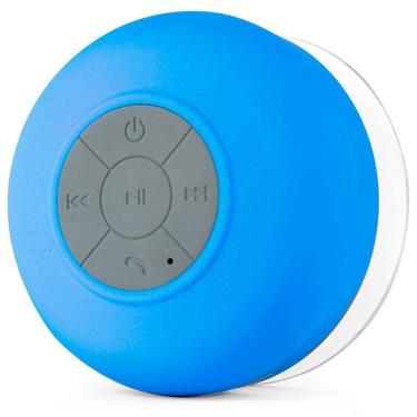 Imagem de Mini Caixa De Som Bluetooth A Prova D`Agua Azul