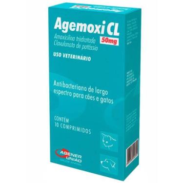 Imagem de Agemoxi Cl Para Cães E Gatos Com 10 Comprimidos - Agener